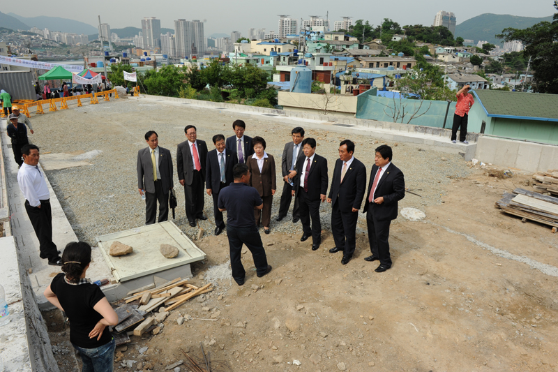 범천4동 공동작업장 현장확인 1번째